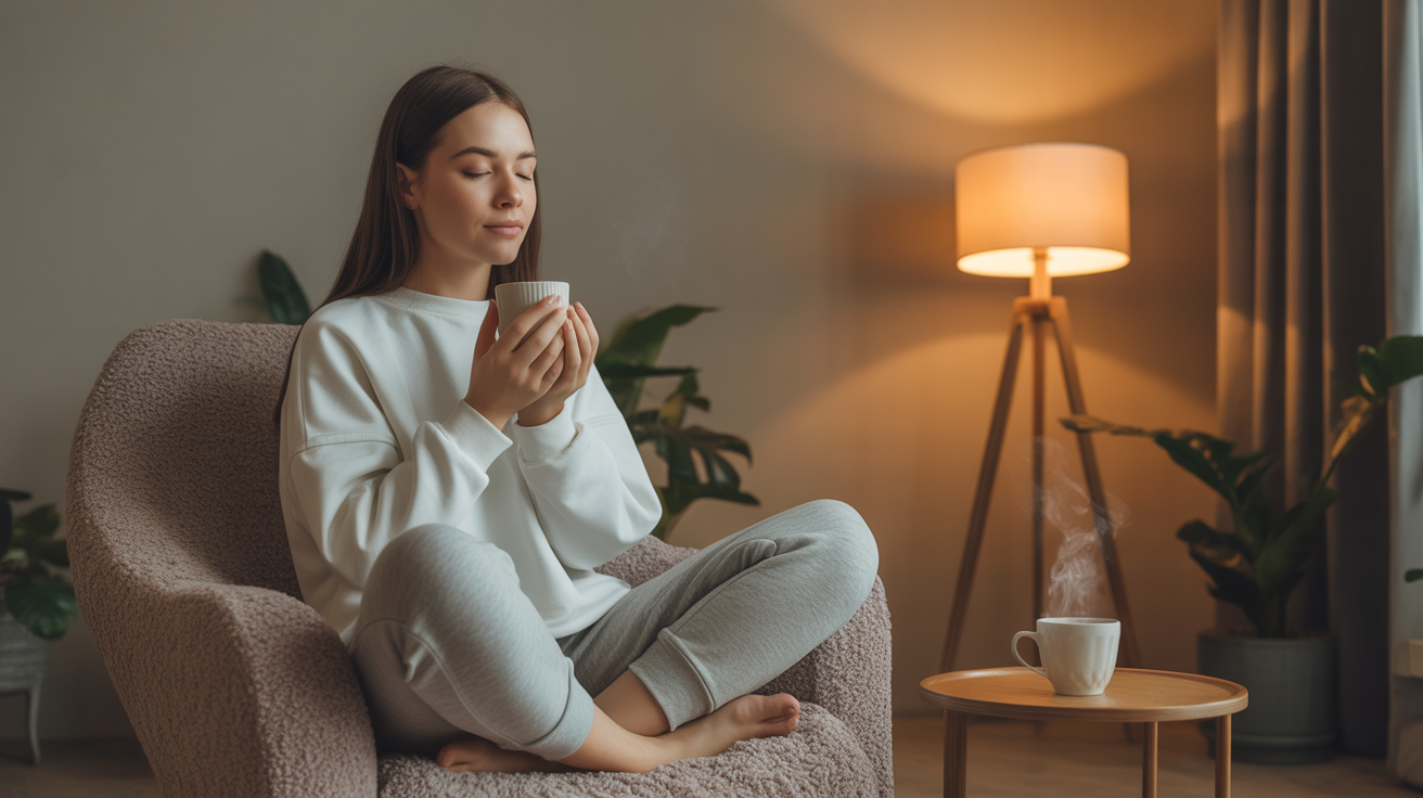 Calm Evening Yoga and Meditation Routine
