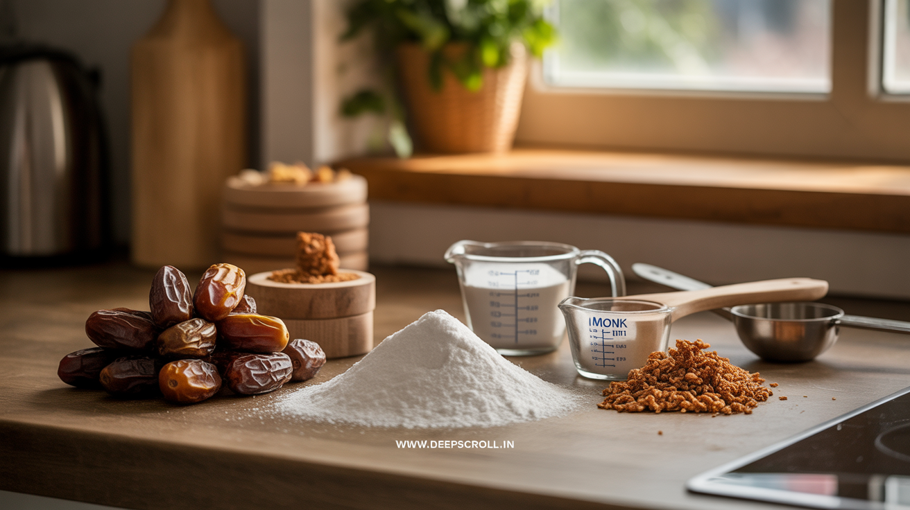 Baking with Dates and Monk Fruit