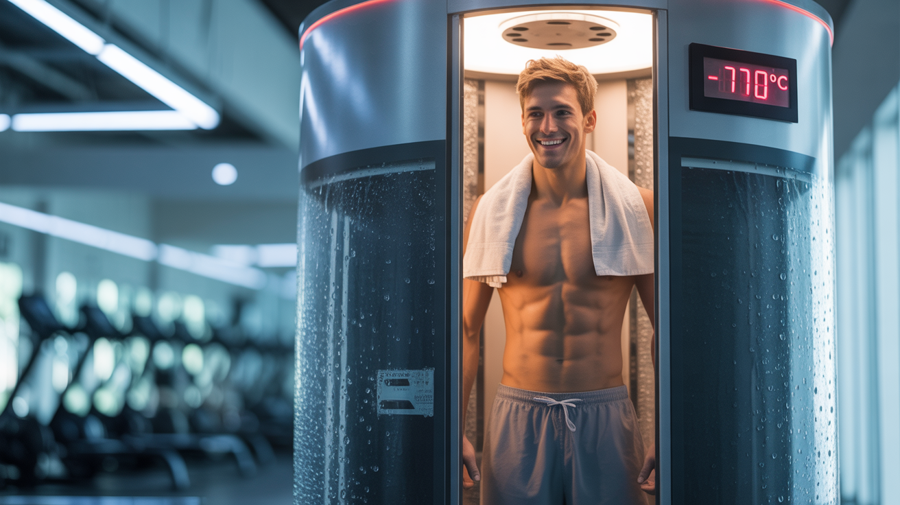 Cryotherapy Session for Post-Workout Recovery