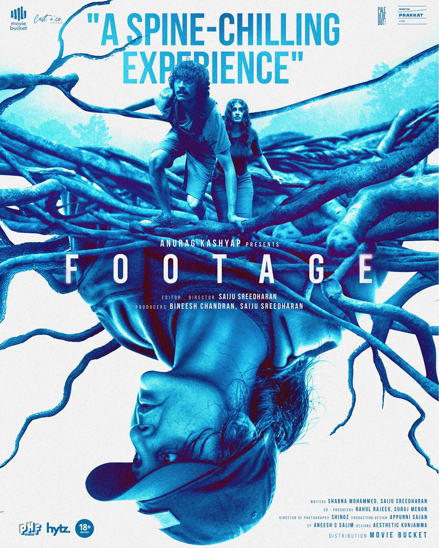 Footage (2024) Malayalam Thriller Movie Poster