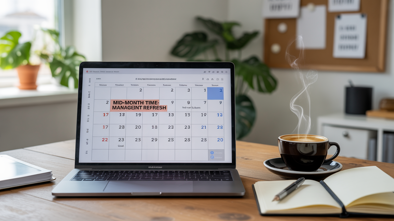 Mid-month Time Management Refresh for Freelancers