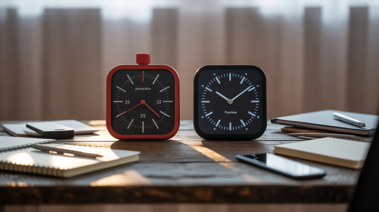 Pomodoro vs Flowtime Productivity Techniques Comparison