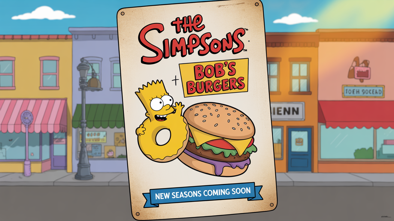 The Simpsons and Bob's Burgers New Seasons