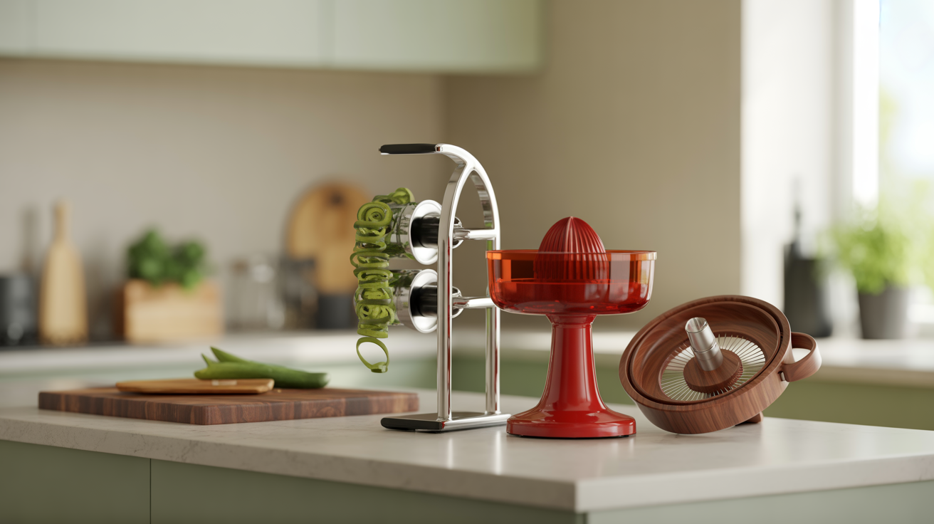 Assorted Healthy Kitchen Gadgets