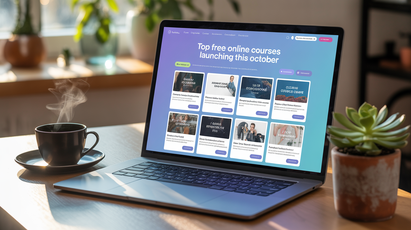 Free Online Courses Launching This October