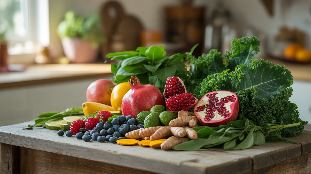 Assorted Superfoods in a Bowl